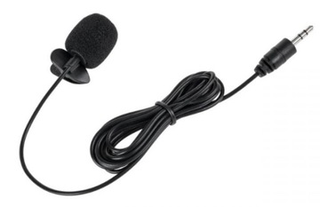 MIKROFON POJEMNOŚCIOWY KRAWATOWY NAKLIP JACK 3.5mm