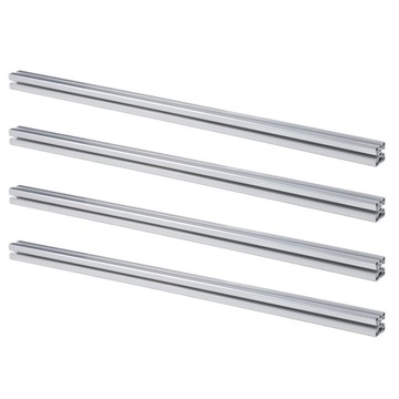 4 шт. 4040 T-образный алюминиевый профиль, европейский стандарт, анодированный