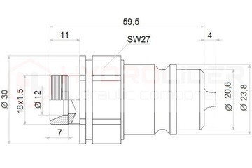 2x НАБОР ЕВРОРОЗЕТОК + ВИЛКА M18, ДВЕ СЕКЦИИ