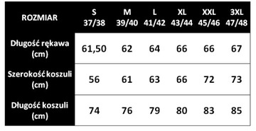 Koszula ochronna robocza flanelowa bawełniana 170g/m2. SIWA rozmiar XL