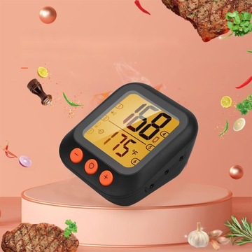 Беспроводной термометр Bluetooth через приложение 2x зонд от -30°C до 300°C ЖК-дисплей 80 м