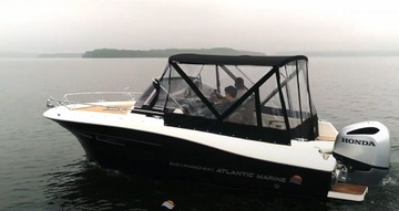 Новая моторная лодка Atlantic Marine 690 с прицепом