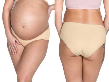 Mitex Mama Panty figi ciążowe pod brzuch beż XXL