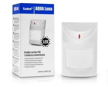 CZUJNIK RUCHU PIR+LED AQUA LUNA
