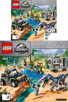 LEGO INSTRUKCJA z zestawu 75935 (100g)