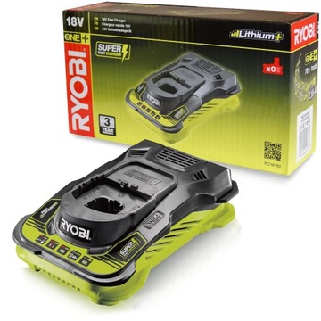 SZYBKA ŁADOWARKA AKUMULATORÓW 18V RYOBI RC18150 (AKU 5AH W 1 GODZINĘ)