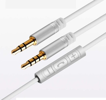 KABEL POŁĄCZENIOWY AUDIO DO SŁUCHAWEK Z MIKROFONEM
