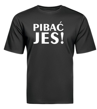 Koszulka PIBAĆ JES! anty PiS ***** *** rozmiar M