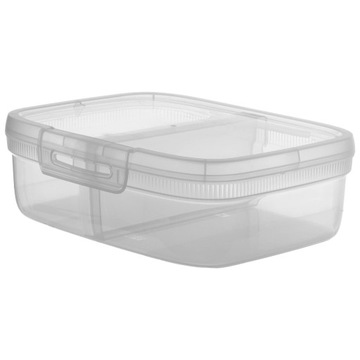 POJEMNIK NA ŻYWNOŚĆ PUDEŁKO ŚNIADANIOWE NA LUNCH LUNCHBOX 1,8L Z POKRYWKĄ