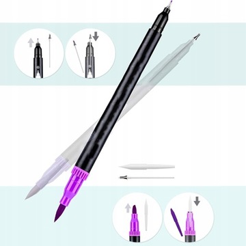 120 ПРОФЕССИОНАЛЬНЫХ АКВАРЕЛЬНЫХ МАРКЕРОВ ДВУХСТОРОННИЕ АКВАРЕЛЬНЫЕ МАРКЕРЫ + СУМКА