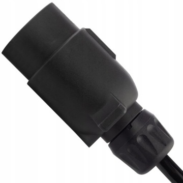 СПИРАЛЬНЫЙ КАБЕЛЬ ДЛЯ ПРИЦЕПА QLYS-S 7 PIN, 12 В, 3 м