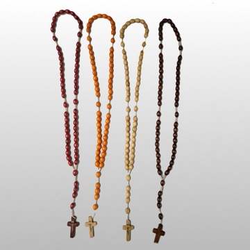 ДЕРЕВЯННЫЕ ЧЕТКИ ДЕРЕВЯННАЯ СТРУНА (МИКС ЦВЕТОВ)