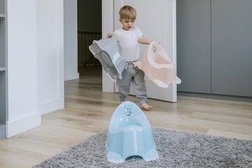 Горшок противоскользящий LAPSI Blue Elephant