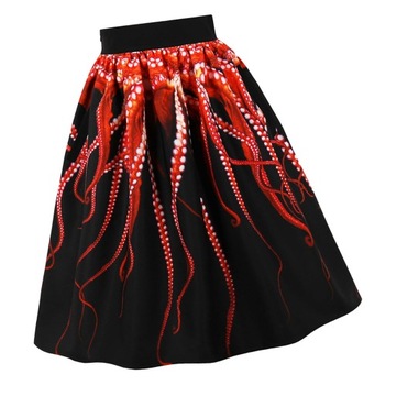 Длина до колена Плиссированные Длина до колена