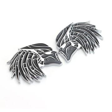 Значки Эмблемы SRT PREDATOR 3D CHROME Met SET SET