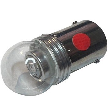 żarówka p21w Cree LED Ba15s 1156 Czerwona r10w 6v 12v 24v czerwona
