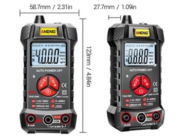ANENG M167 АВТОМАТИЧЕСКИЙ СВЕТОДИОДНЫЙ NCV МУЛЬТИМЕТР