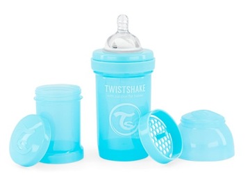 BUTELKA ANTYKOLKOWA 180ML SMOCZEK S 0M+ TWISTSHAKE