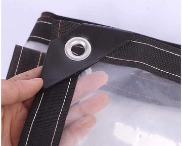 САДОВЫЙ КРЕЗИН С ГЛАЗАМИ ТЕРРАСА ПРОЗРАЧНОЕ ПОКРЫТИЕ, ВОДОНЕПРОНИЦАЕМЫЙ 2X3M