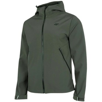 Kurtka męska 4F softshell oliwkowa H4Z22 SFM001 44S