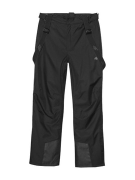 Męskie spodnie narciarskie 4F spodnie na narty wodoodporne M czarny