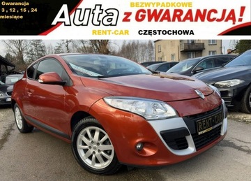 Renault Megane III Coupe 1.6 16v 110KM 2009 Renault Megane Coupe 1.6i 110PS OPŁACONY Serwis