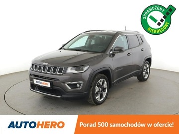 Jeep Compass II SUV 1.4 MultiAir 140KM 2019 Jeep Compass Grzane fotele grzana kierownica klima