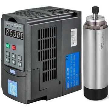 Silnik wrzeciona wrzecionowy 1,5 kW + Falownik VFD 1,5 kW
