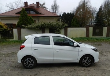 Mitsubishi Space Star Hatchback 5d Facelifting II 1.2 71KM 2022 Mitsubishi Space Star Serwisowany tani ekonomiczny jak Nowy 1wlasciciel, zdjęcie 4