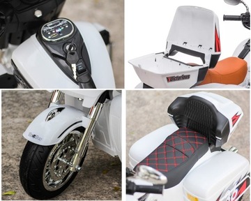 МОТОР GOLDWING АККУМУЛЯТОРНЫЙ 2x 12 В КОЖАНЫЙ МОТОР ЗВУК МОТОРА СВЕТОДИОДНЫЕ СВЕТОДИОДЫ