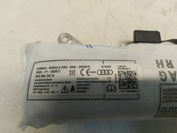 AUDI A6 C8 4K9 ALLROAD KOMBI ULOŽENÍ AIRBAG SEDADLA PRAVÁ 4K8880242G