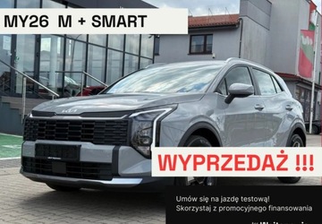 Kia Sportage V 2025 Kia Sportage MY2026 NOWY M pakiet SMART w kolorze WOLF GREY 1.6 Benzyna
