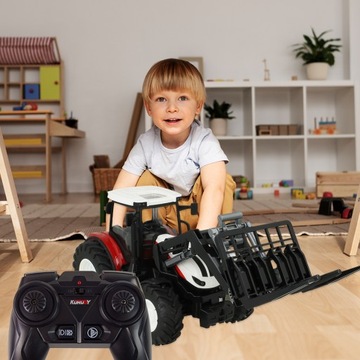 ТРАКТОР С ДИСТАНЦИОННЫМ УПРАВЛЕНИЕМ ВИЛКА ФЕРМА ТРАКТОР СЕЛЬСКОХОЗЯЙСТВЕННАЯ МАШИНА R/C 1:24