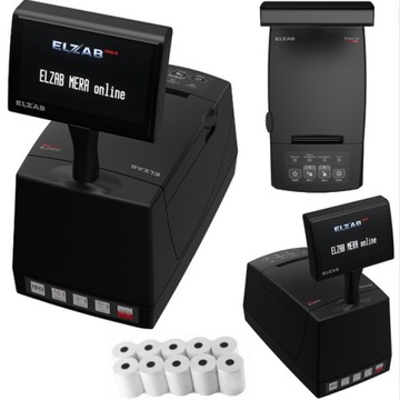 ФИСКАЛЬНЫЙ ПРИНТЕР ELZAB MERA ONLINE BT/WiFi/LAN 2100 РОЛИКОВ ФИСКАЛЬНЫЙ ОТЧЕТ