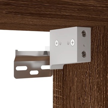 Комплект из 3-х тумб под ТВ, коричневый дуб, материал дерево.