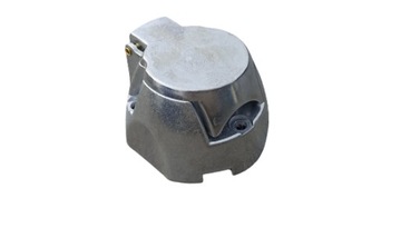 Алюминиевая розетка, 7-контактные витые контакты + крышка