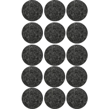 PODKŁADKI FILCOWE POD MEBLE KRZESZŁA 30mm 15szt