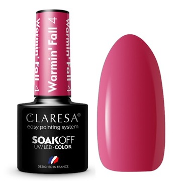 Claresa lakier hybrydowy kolekcja WARMIN' FALL mix