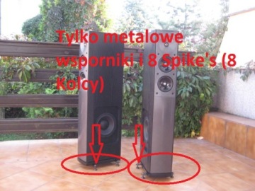 Колонки Jamo S 606 Кронштейны + шипы C6