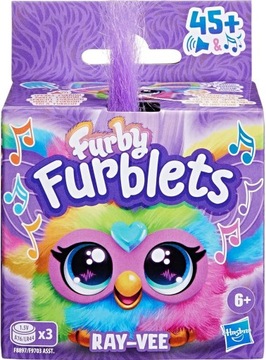 Furby Furblets Ray-Vee Interaktywna maskotka 45 dźwięków Hasbro