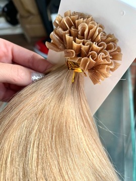 НАТУРАЛЬНЫЕ ВОЛОСЫ Кератиновое БЛОКИРОВАНИЕ 55 см U REMY #27