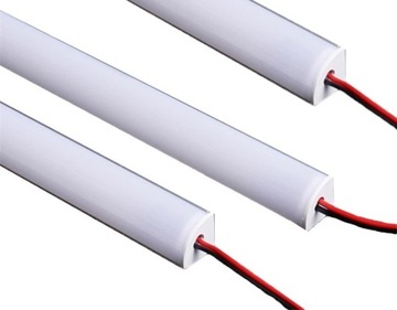 meblowa Listwa Led Aluminiowa Kątowa 100cm 12V