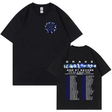 Raper Drake dla wszystkich psów Album T-Shirt z nadrukiem męska damska