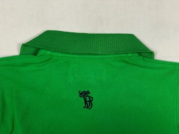 Abercrombie polo dziecięce zielone unikat logo S