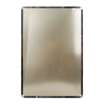 Декоративная вывеска из черной жести с акцентом