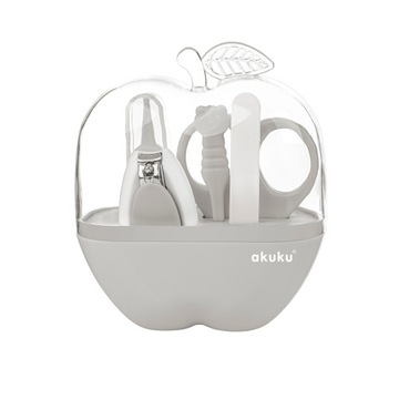 Akuku Apple duży zestaw kosmetyczny 6 elem. A0473