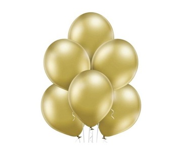 BALONY GLOSSY GOLD 50SZT