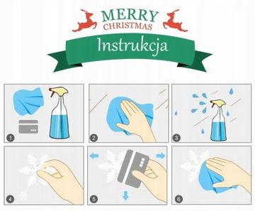 NAKLEJKI ŚWIĄTECZNE NA OKNO SZYBĘ DEKORACJE ŚWIĘTA OZDOBY DLA DZIECI