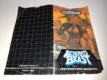 Altered Beast / NTSC-U / Sega Genesis