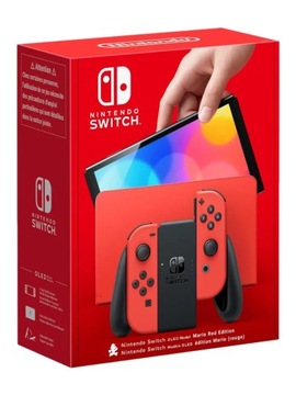 KONSOLA NINTENDO SWITCH OLED MARIO RED EDITION